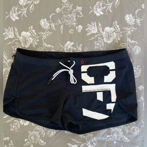 Reebok Crossfit Women's Black Workout Running Training Boardshorts  Size 28"